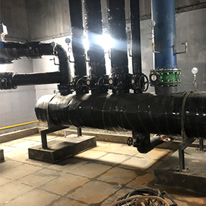 地鐵站制冷機房空調(diào)管道保溫